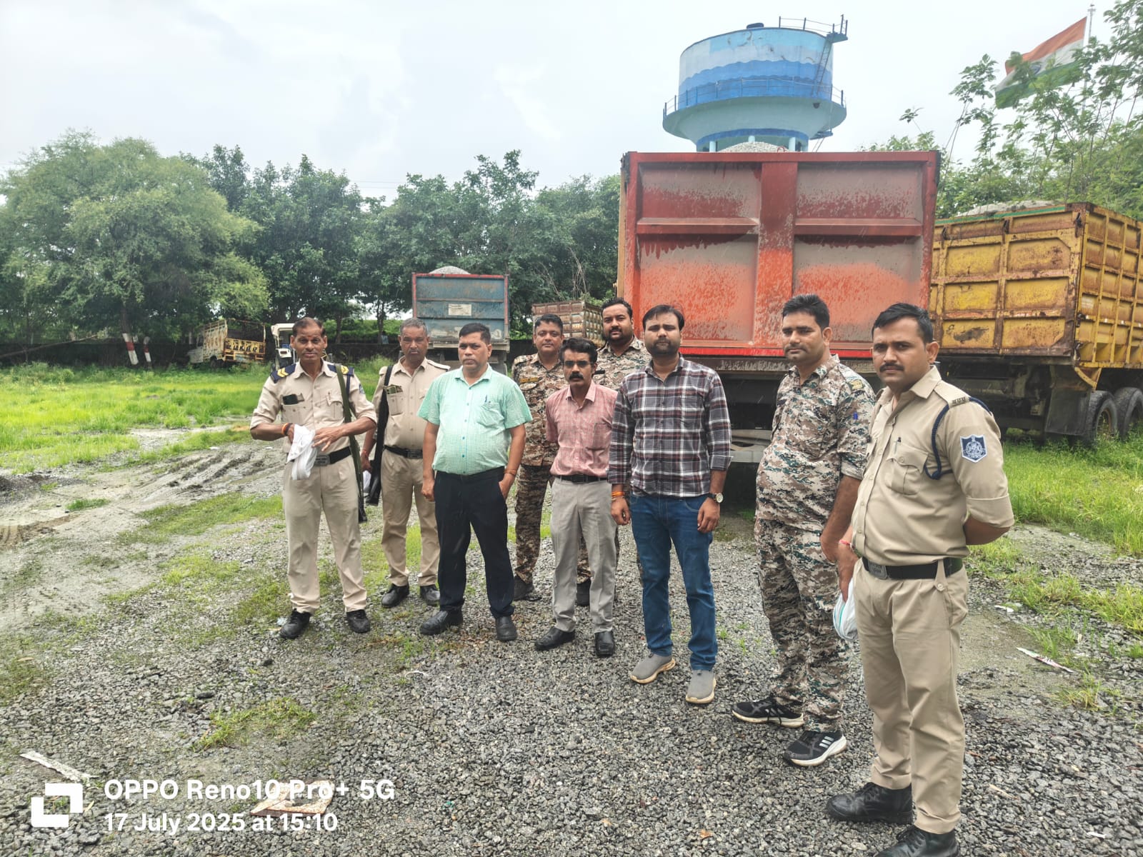 अवैध खनन व परिवहन पर बड़ी कार्रवाई,3 डंपर जब्त, 9.5 लाख का अर्थदंड प्रस्तावित