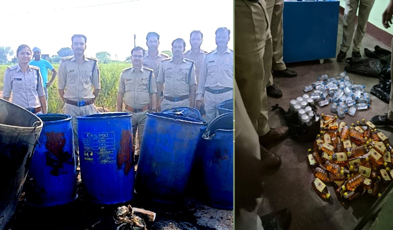 भितरवार में आबकारी विभाग का ‘ऑपरेशन क्लीन’! ₹22 लाख का गुड़ लहान और अवैध शराब जब्त, 8 केस दर्ज