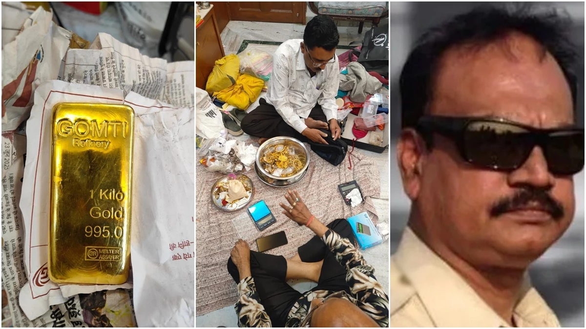 सनसनीखेज:रिटायर्ड आबकारी अधिकारी के ‘कुबेर’ कनेक्शन का पर्दाफाश-लोकायुक्त के छापे में ₹18.59 करोड़ की बेनामी संपत्ति उजागर; 4 किलो सोना, ₹1.13 करोड़ कैश बरामद