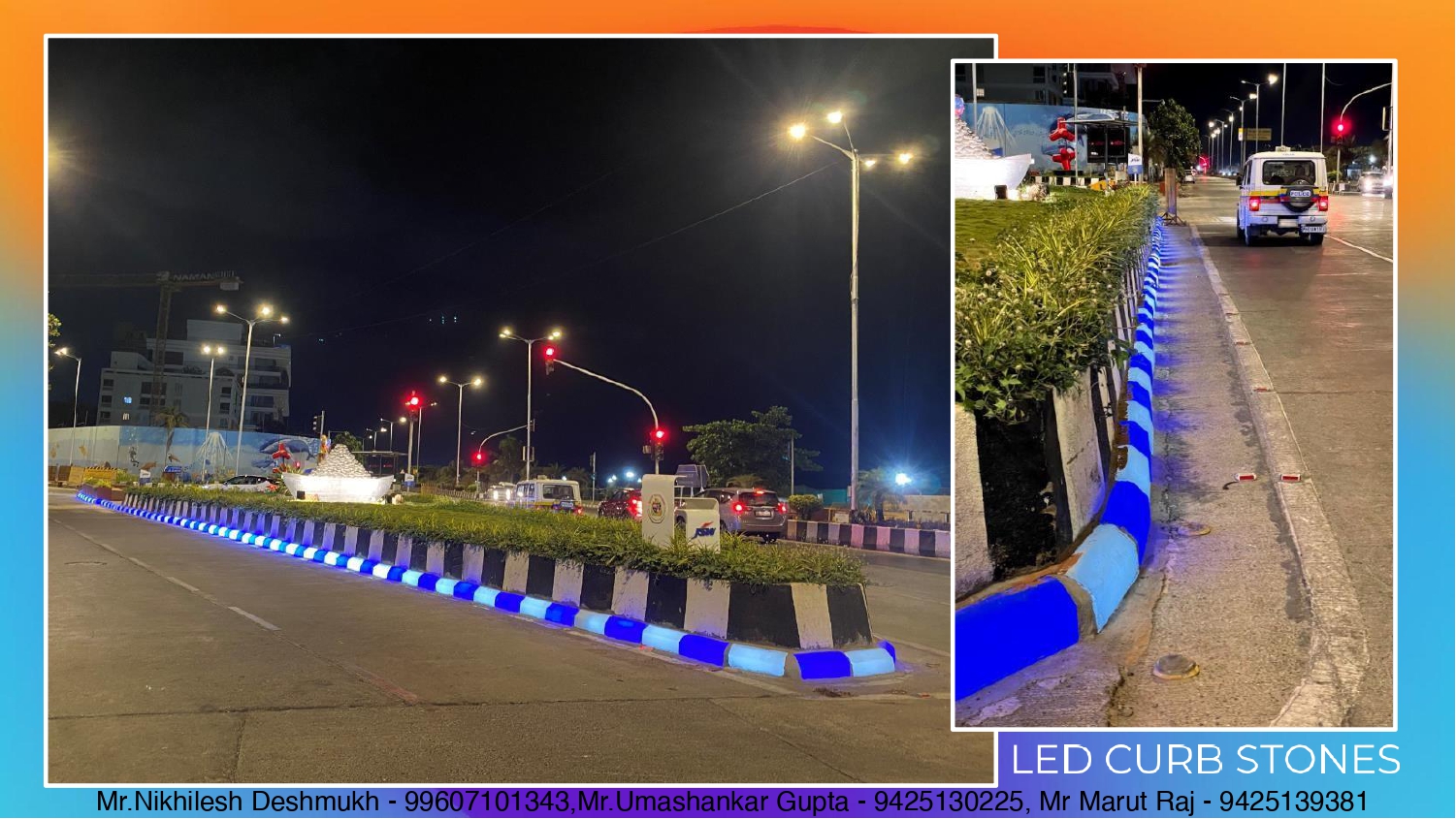 ग्वालियर की सड़कों पर दिखेगी LED की चमक: नगर निगम लगाएगा प्लास्टिक LED कर्ब स्टोन, सौंदर्यीकरण के साथ बढ़ेगी सुरक्षा
