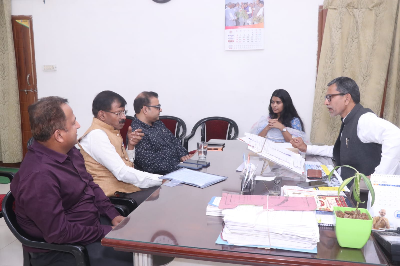 माधव प्लाजा दुकान रजिस्ट्री और ब्याज का मामला: MPCCI की मांग पर GDA अध्यक्ष ने दिया सकारात्मक आश्वासन